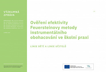 Výzkumná zpráva_Ověření efektivity Feuersteinovy metody instrumentálního obohacování ve školní praxi